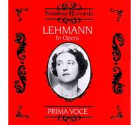 Lotte Lehmann – Lotte Lehmann in Opéra Vol 1 – Prima Voce