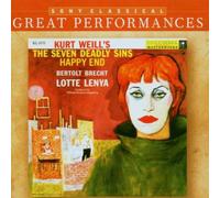 Lotte Lenya Sings Kurt Weill (The Seven Deadly Sins Happy End) [ Performances]