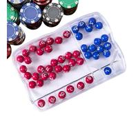 Lottery Ball Machine - 8x5x2cm Lottery Number Puller | Super Lottó Double Color Ball Tool - Portable Lightweight Magic Selector | Easy Operaтion Home Office Game Fun Entertainment