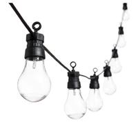 LOTTI Guirlande lumineuse extérieure guinguette d'été Party Light - 30 ampoules A50 - 31V - Blanc chaud - 12,20 mètres