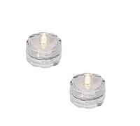 Lotti Importex S.R.L. Chauffe-plat LED submersibles 2pz. Blanc Chrome