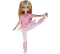 Classe de ballet de poupée Lottie avec tenue et cheveux résistants à enchevêtrement | Poupée pour autonomiser les enfants