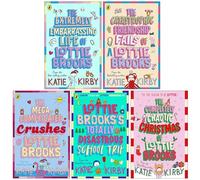 Lottie Brooks Series 5 Books Collection Set By Katie Kirby (The Completely Chaotic Christmas, The Extremely Embarrassing Life, The Catastrophic Friendship Fails, The Mega-Complicated Crushes & More)