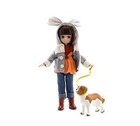 Lottie Doll Walk in The Park , A Doll for Girls & Boys with Doll Dog , Fashion Doll For Fall , Winter Doll with Boots and Doll Fleece Jacket with Cute Ears