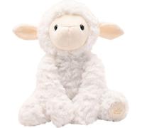 Lottie L'agneau blanc en peluche assis 22 cm WD1758 (taille unique) (Blanc)