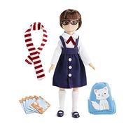 Lottie School Days Doll , Doll With Glasses & Doll Backpack For Dolls, LT058