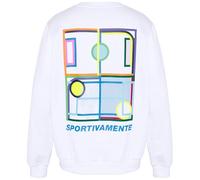 Lotto 1725121 Sweat-Shirt pour Homme, Coupe Droite I 11-0601 Blanc Brillant I XL