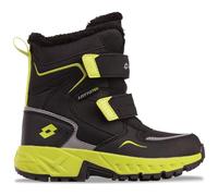 LOTTO Alstyne Tex K Bottes mi-longues unisexes pour enfant, Noir/citron vert, 29 EU