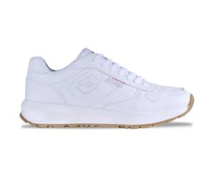 Lotto Baskets Droites Unisexes, Blanches, 45 EU