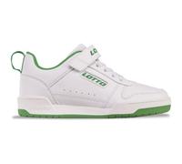 LOTTO Baskets Toco BC K Unisexes pour Enfant, White Green, 27 EU
