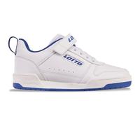 Lotto Baskets Unisexes pour Enfant, Blanc/Bleu., 27 EU