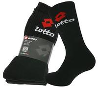 Lotto - Chaussette homme Noir- Lot de 12 paires - Pointure 43/46