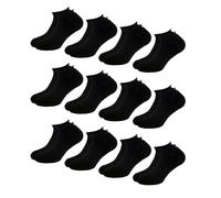 Lotto Chaussettes Homme Fantômes Femme, Toni Nero 12 paires, 35-38