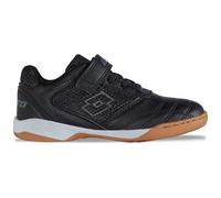 Lotto Code de Style : 2600120T WHIZZER T Baskets Unisexe pour Enfant Noir/Gris foncé 36
