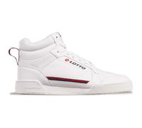 Lotto Code Style : 2400370U Nandu Mid Unisexe, Blanc/Rouge, 43 EU