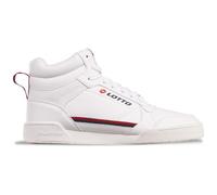 Lotto Code Style : 2400370U Nandu Mid Unisexe, Blanc/Rouge, 45 EU