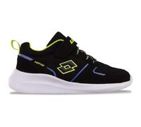 Lotto Combine TC K Basket, Noir/Citron Vert, 27 EU