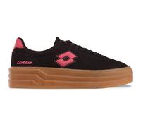 Lotto Femme Stacky Rb Women Basket, Noir/Rose, 39 EU