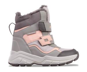 Lotto Hoonah Tex K Unisex Kids Botte mi-Mollet, Gris Rose, 28 EU