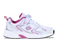 Lotto KITAURA K Baskets Unisexes pour Enfant, Blanc/Rose, 33 EU
