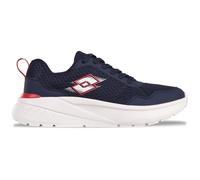 Lotto Mixte Dynativ Unisex Basket, Bleu Marine/Rouge, 44 EU