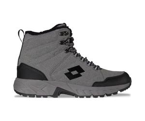 LOTTO Mixte Ketcham Fur Unisex Botte mi-Mollet, Gris/Noir, 41 EU