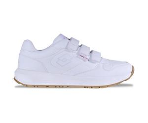 Lotto Mixte Straight VL Unisex Basket, Blanc, 43 EU