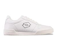 LOTTO Mixte Titanis Unisex Basket, White Black, 37 EU