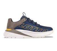 Lotto Mixte Vitalitiv Unisex Basket, Bleu Marine/Jaune, 46 EU