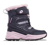 Lotto NIZINA TEX K Bottines mi-longues, unisexes, pour enfant, bleu marine/violet, taille 35 EU, bleu marine violet, 35 EU