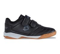 Lotto Pacer T Baskets Unisexes pour Enfant, Noir/Gris foncé, 37 EU
