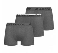 Lotto Rétro Hommes Boxer-short Lot de 3 gris MBXX1002NET-GREY L