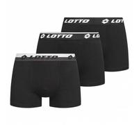 Lotto Rétro Hommes Boxer-short Lot de 3 noir MBXX1002NET-BLACK M