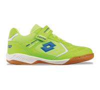 LOTTO Soccera K Unisex Kids Basket, Vert Bleu, 30 EU