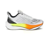 Lotto Speedride 700 Baskets pour homme, blanc/orange/vert, maille respirante, amorti avancé, pour salle de sport et vie active, Blanc, orange, vert, 42 EU