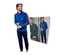 Lotto Survêtement pour homme en sweat d'été - Combinaison complète pour homme - Sport - Été - Doux pour votre confort, 6505-BLEU, M