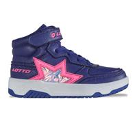 LOTTO Taruva Mid K Unisex Kids Basket, Violet FR Pink, 32 EU