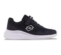 Lotto Unisex Kids Connect K Chaussures Unisexes pour Enfant, Bleu Marine/Blanc, 31 EU
