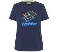 Lotto Women T-Shirt, Regular Fit, Peacoat, XL Femmes