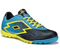 Lotto Zhero Gravity VI 700 Turf Baskets pour homme, noir/bleu fluo