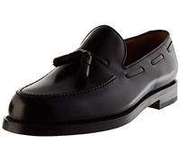 Lottusse Mocassins à Glands Class en Cuir de Veau Noir