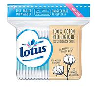 LOTUS - 160 Batonnets Bio Sachet - Pour une hygiène impeccable - Doux et résistants - Utilisation polyvalente - Lot De 4