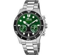 Lotus 18800/6 Connected Hybrid Montre homme en acier inoxydable Chrono argenté