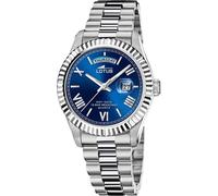 Lotus 18854/2 montre homme en acier inoxydable date argentée
