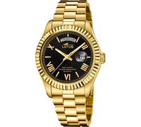Lotus 18857/4 montre hommes en acier inoxydable date d'or