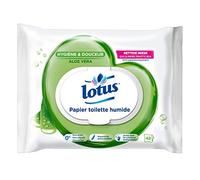 Lotus Aloe Vera - Papier Toilette humide - Lot de 6 paquets de 42 feuilles