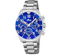 LOTUS Montre enfant garçon 18858/1 Quartz acier inoxydable verre minéral 5 ATM bracelet cadeau