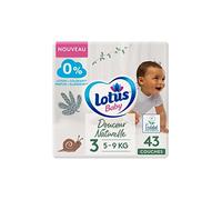 Lotus Baby Douceur & Confort - Couches Taille 3 (5-9 kg) - 43 couches