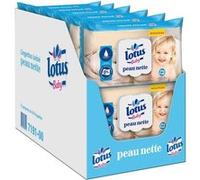 Peau Nette - Lingette bébé - 12 paquets de 64 lingettes