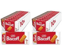Lotus Biscoff | Biscoff Biscuit Original | Format Pocket | Emballés Individuellement par 2 | Ingrédients d'Origine Naturelle| Vegan | Sans Arômes ou Colorants Artificiels | 16 x 2 (x10) | 2,48 kg